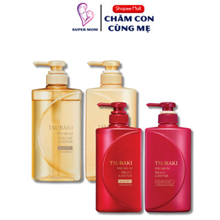 Combo Gội Xả - Dầu Gội Tsubaki Premium Repair Tsubaki 490ml