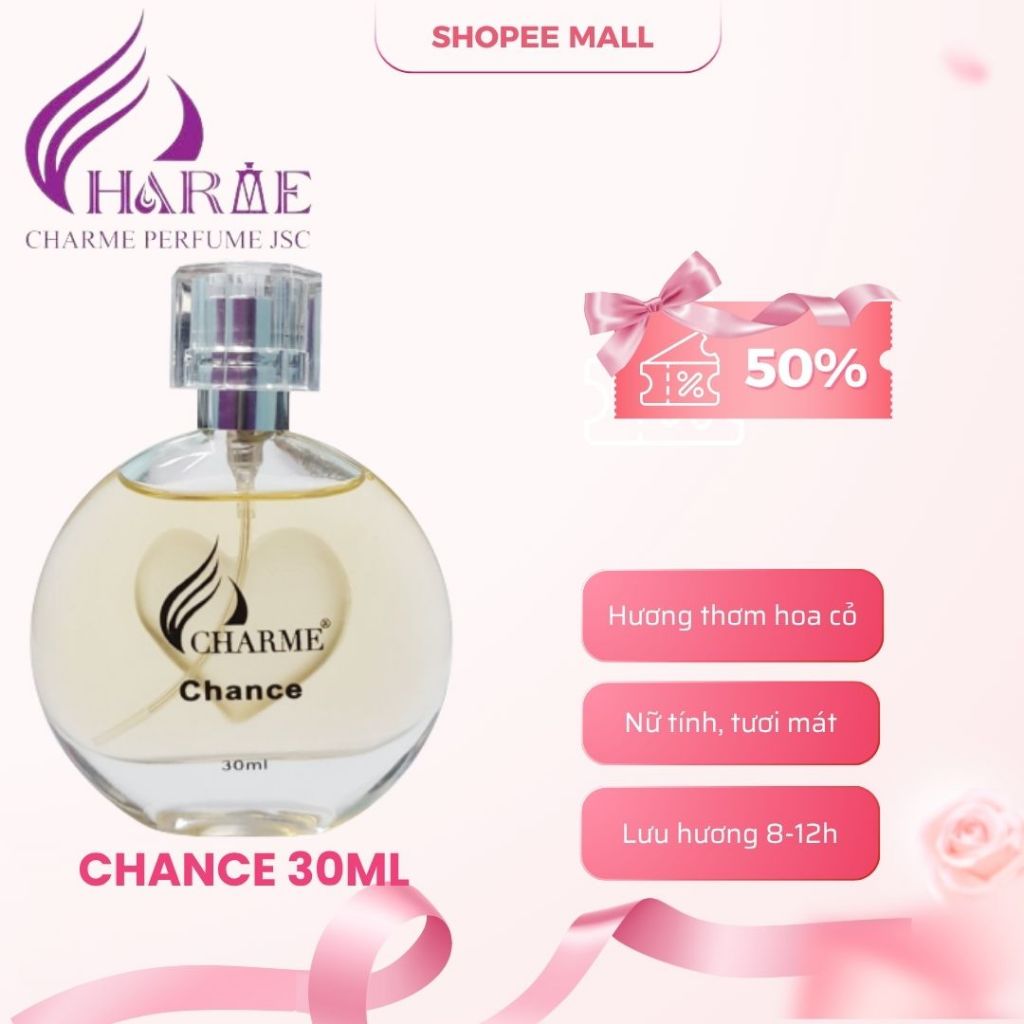 Nước hoa nữ Charme Chance 30ml