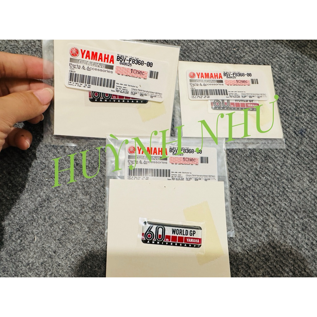 TEM ZIN HÃNG chữ limited 60 năm kỷ niệm ( tem nổi)