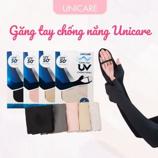 Găng tay chống nắng Unicare UPF50+, găng tay chống tia UV co giăn thoáng khí, chất vải lụa cao cấp