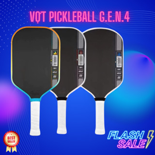 (NFC) Vợt Pickleball G.E.N 4 Carbon cao cấp loại mới có trợ lực