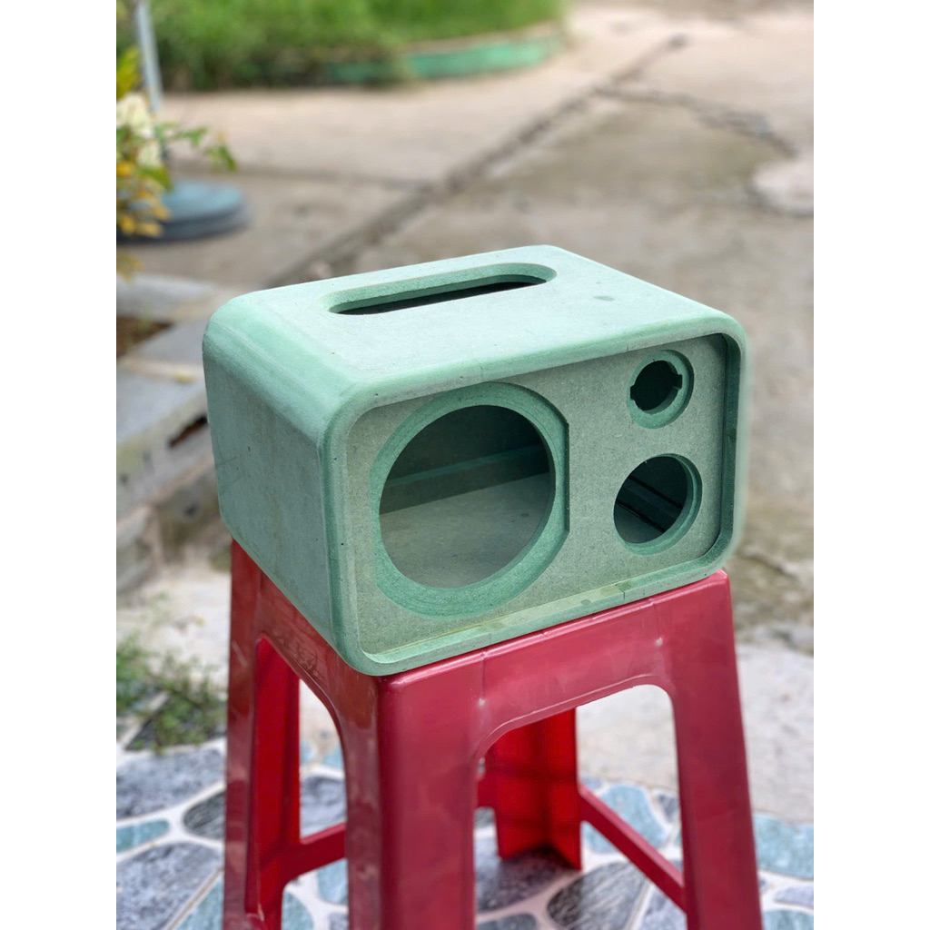 Box loa thô mono 1 bass 5.25 inch 1 mid 1 treble  LT Speaker