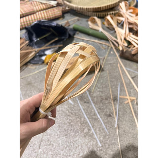 tấm tre đan trang trí decor