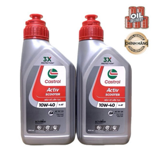 Dầu nhớt Castrol Activ 10W40 tổng hợp dành cho xe tay ga