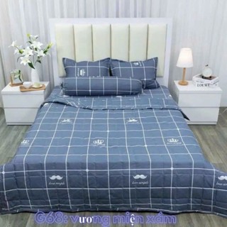   Tặng Thảm Chân 📌Chăn hè cotton poly trần bông 3 lớp kích thước 1m7x2m3 nhiều mẫu mã hoạ tiết tinh tế 