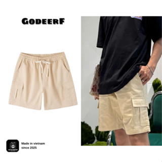 Quần Short Túi Hộp Unisex Nam Nữ Vải Kaki Phong Cách Streetwear Basic Local Branch_Q002