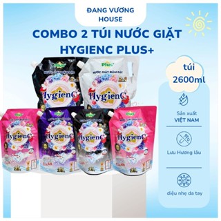 [Combo 2 túi] Nước Giặt xả HYGIENC PLUS Hàng Viêt Nam túi 2.6kg