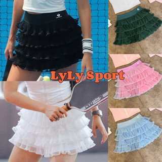 [ Chân váy Pickleball] Chân Váy xếp li bèo nhiều tầng Có Quần Bảo Bộ, Váy Tennis, Pickleball, Hàng Quảng Châu Cao Cấp