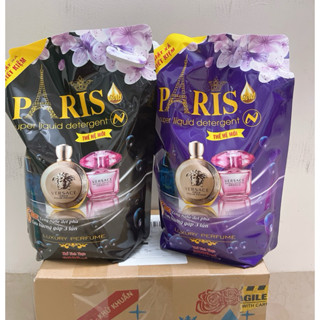 COMBO 2 TÚI tổng 7,2kg Nước giặt xả paris đậm đặc, giặt sạch hương nước hoa, an toàn không hại da tay