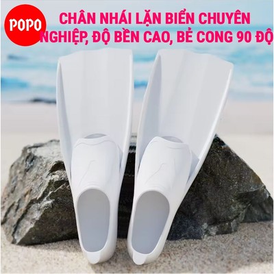 Chân vịt chân nhái lặn biển chuyên nghiệp DF02 POPO bẻ cong được 90 độ sử dụng cho lặn ngắm san hô