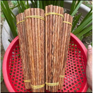  giá sỉ 100 đôi đũa gỗ dừa bến tre cao cấp loại 1 