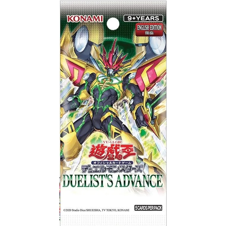 [GGSTORE] Gói Thẻ Bài DUELIST'S ADVANCE Asian English - Thẻ Bài Yugioh Chính Hãng Tiếng Anh