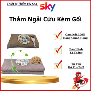 Thảm Ngải Cứu Điện, Đệm Sưởi Ngải Cứu Đông Y Nội Địa Trung Hỗ Trợ Đau Vai Gáy, Đau Lưng Nhức Mỏi Xương Khớp