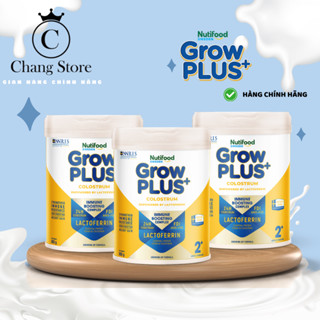   Voucher Live 80K + Voucher extra  Sữa bột Nutifood Sweden GrowPLUS+ Colostrum Lactoferrin 800g 