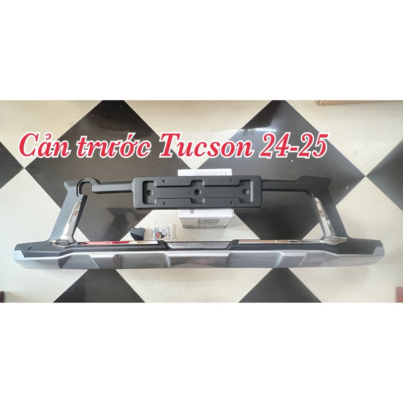 Bộ ốp cản trước theo xe Hyundai Tucson 2024-2025.