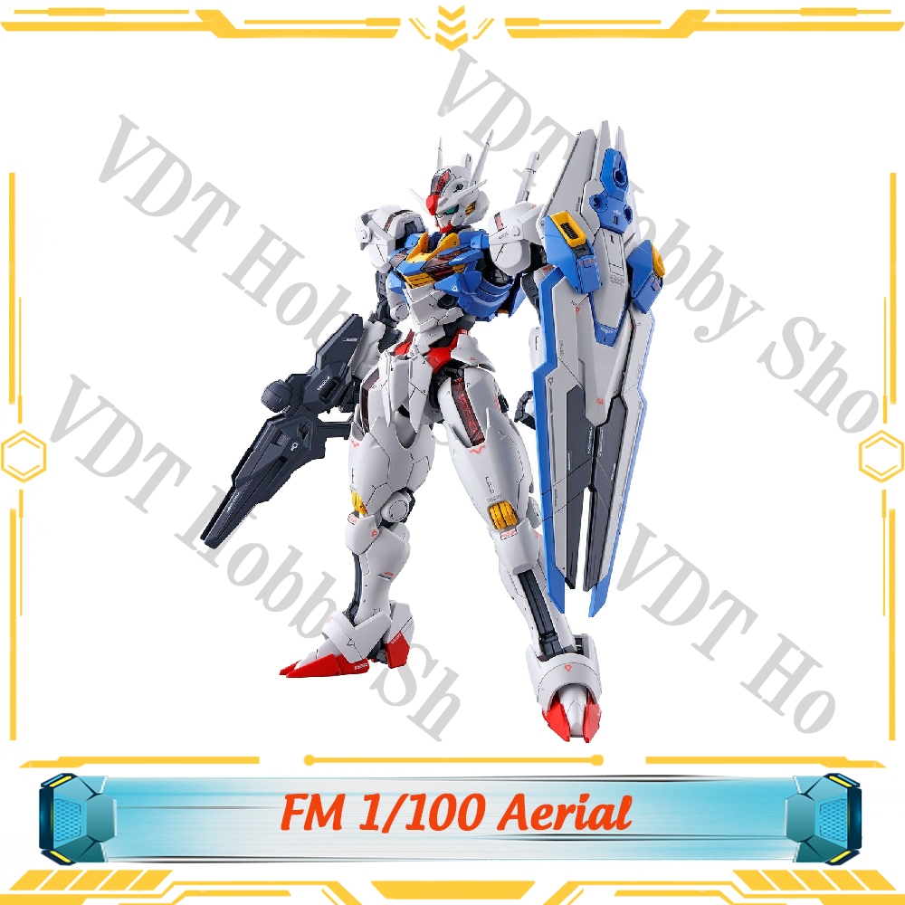 Mô hình lắp ráp FM 1/100 Aerial ( tặng kèm base và decal nước )