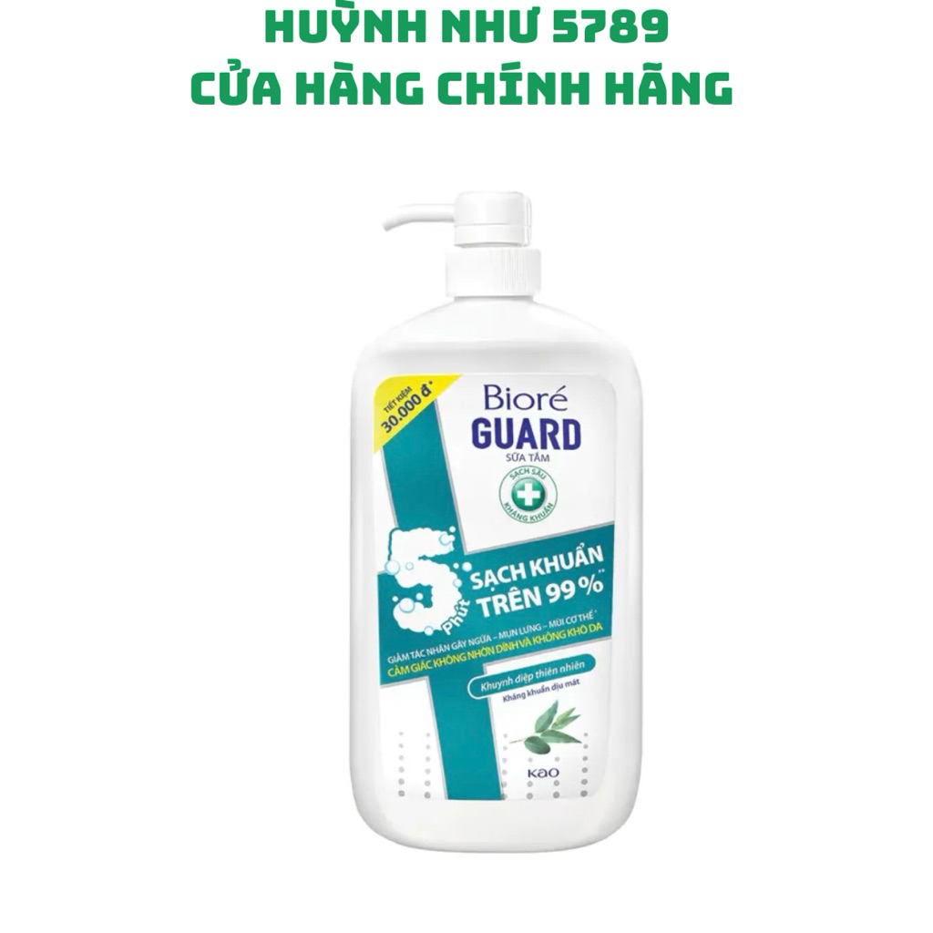 [CHÍNH HÃNG]Sữa tắm Biore Guard mát lạnh, 1.2kg