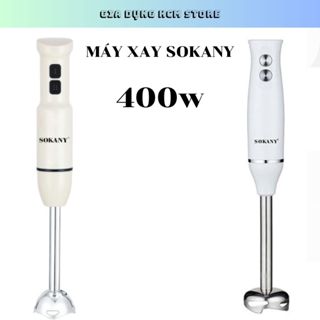 Máy xay cầm tay SOKANY xay đa năng, lưỡi dao thép , xay cháo ăn dặm cho bé ,xay nhuyễn mọi loại thức ăn công suất cao