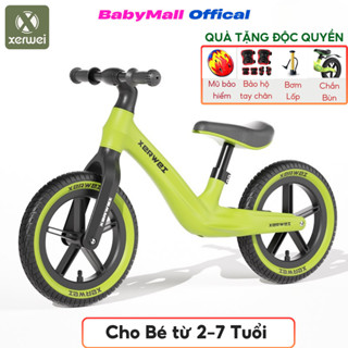 Xe Chòi Chân cho bé XERWEI, Xe cho bé cao từ 80-130cm. Tặng Sét Mũ Bảo Hiểm + Đồ Bảo Hộ Tay Chân