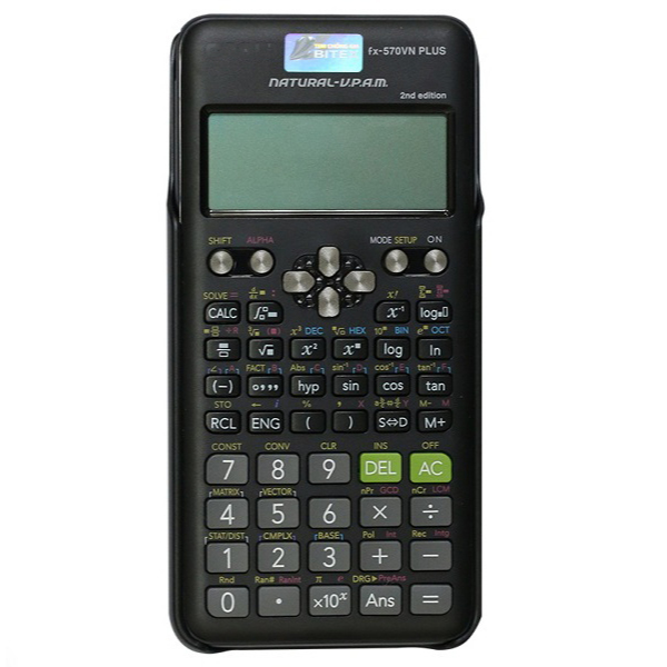 Máy tinh học sinh FX 570VN PLUS NEW 2nd EDITON - 570VN - 570VNPLUS -Bảo hành 1 năm