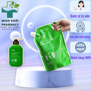   XẢ KHO  TÚI Gội 1000ml  Dầu Xả Hữu Cơ & Xả Gừng Dừa Cỏ Cây Hoa Lá - giảm ngứa giảm gàu ngăn dầu bết tóc tóc mềm mượt 