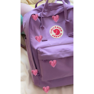 Balo Kanken Embroidery Màu Tím Nhạt