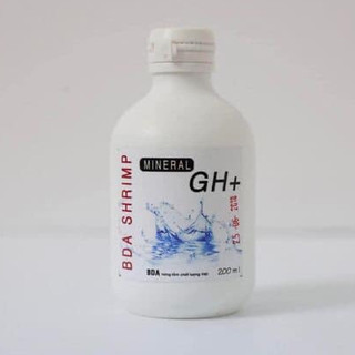 Khoáng GH+ Mineral BDA – khoáng bổ sung canxi, magie, cân bằng GH cho hồ tép, cá cảnh, giúp tép lột xác dễ dàng