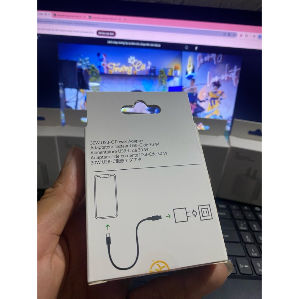 Sạc nhanh 30w cho iphone