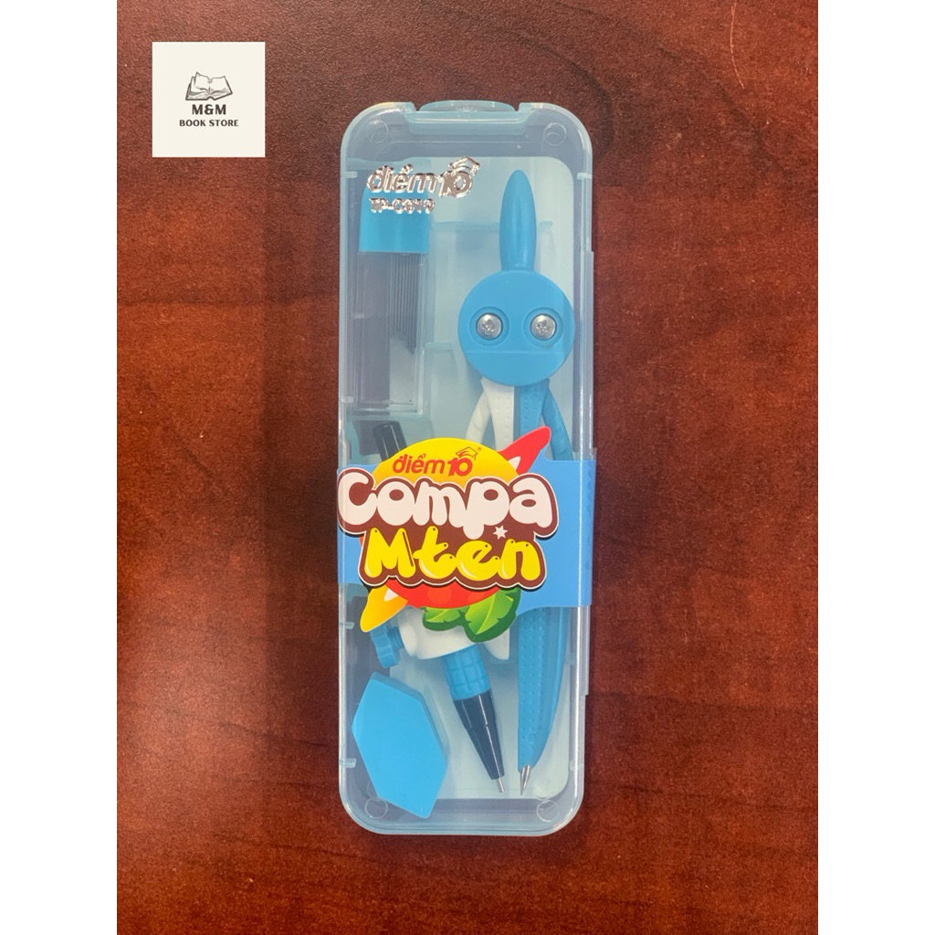 Bộ Compa Tiện Lợi “Điểm 10”, M&M Book Store