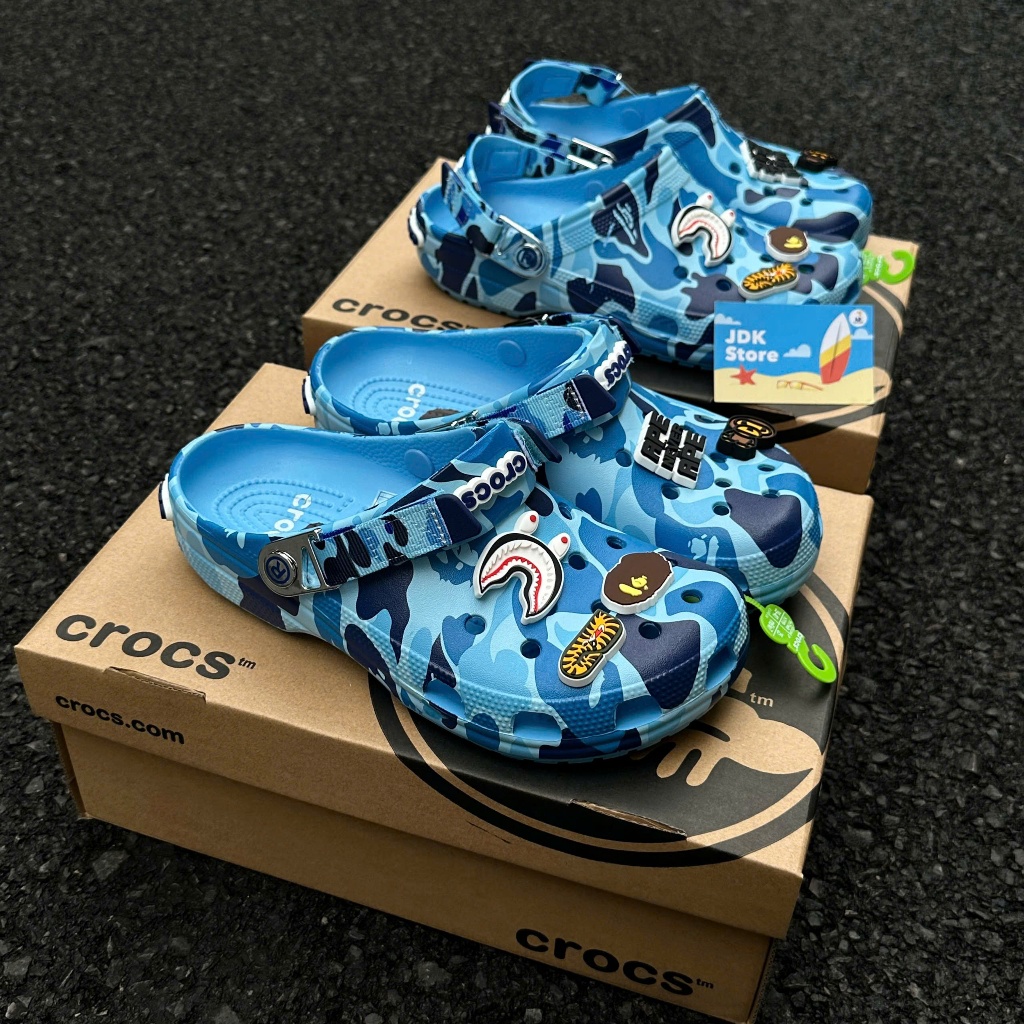 JDK Store_Dép Sục Màu Xanh Chống Trơn Có Sẵn