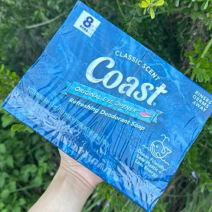 Lốc 8 Cục Xà Phòng Coast Mỹ