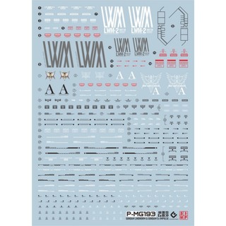 Đề can - Decal nước MG Impulse các loại