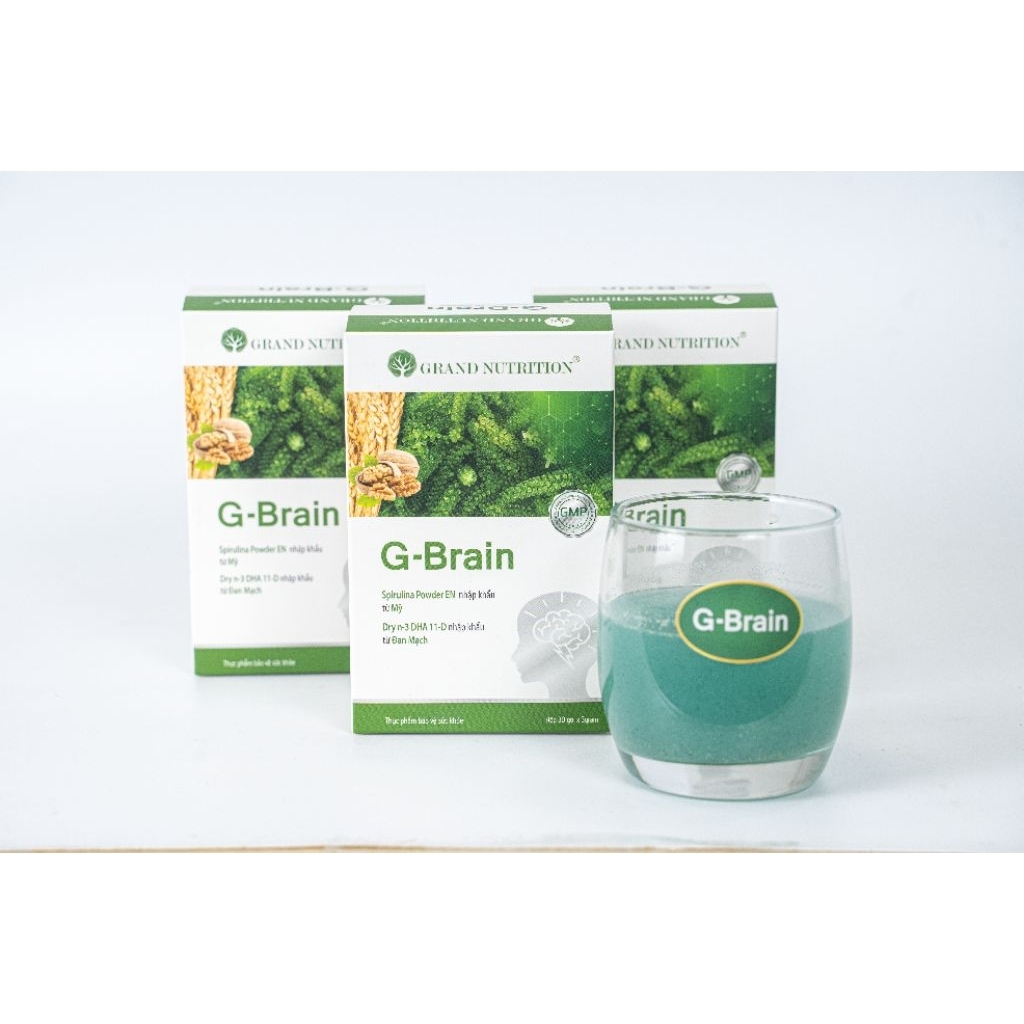 CỐM TRÍ NÃO GBRAIN - G BRAIN CẢI THIỆN MẤT TẬP TRUNG