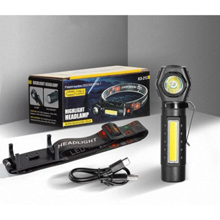  Đèn pin đội đầu siêu sáng mini đa năng 