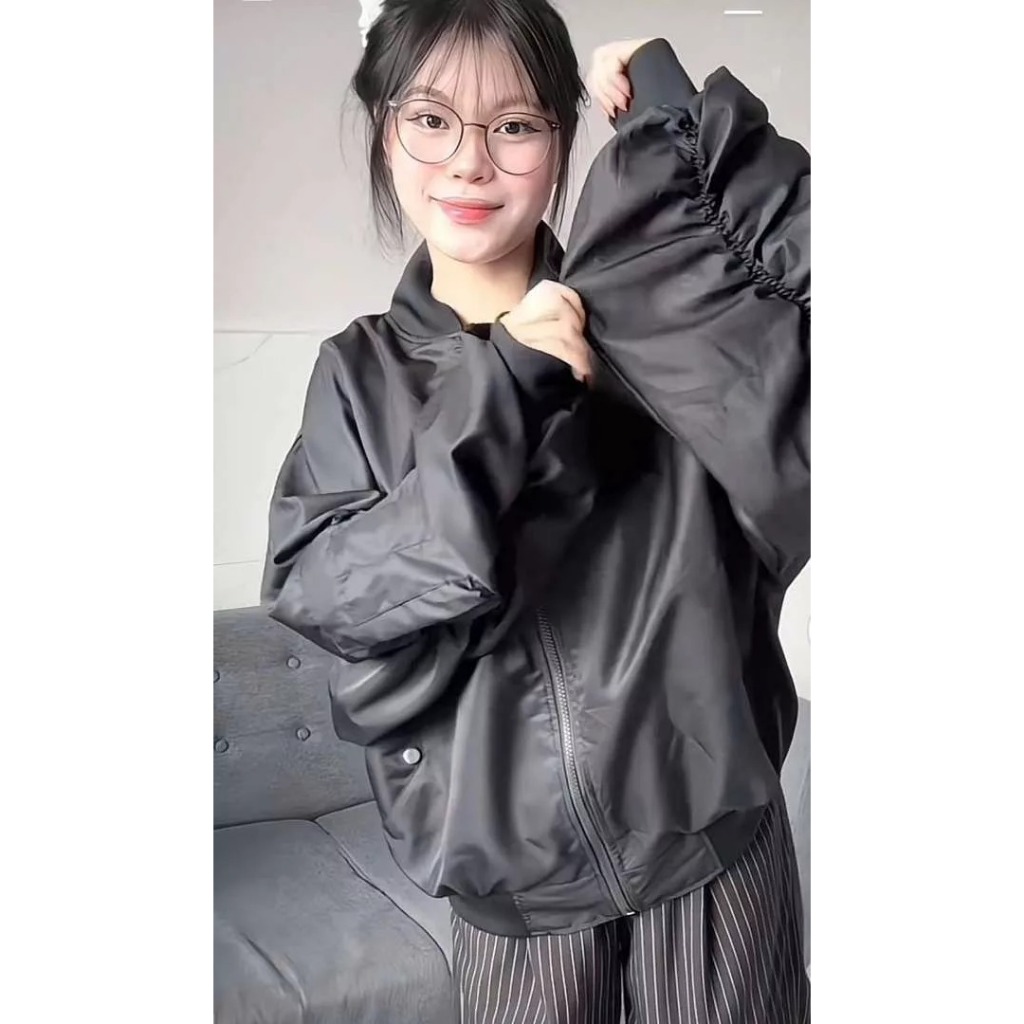 Mẫu Mới - Áo Bomber Jacket Tay nhún - Áo khoác Dù tay nhún cánh dơi nam nữ unisex họa tiết thêu full 2025 | BigBuy360 - bigbuy360.vn