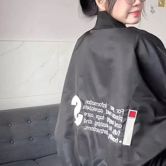 Mẫu Mới - Áo Bomber Jacket Tay nhún - Áo khoác Dù tay nhún cánh dơi nam nữ unisex họa tiết thêu full 2025 | BigBuy360 - bigbuy360.vn