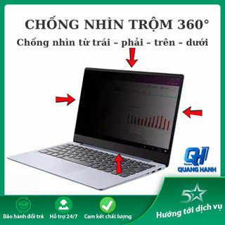 Film chống nhìn trộm 360 độ cho laptop | Chống nhìn bốn hướng | Miếng dán bảo mật màn hình