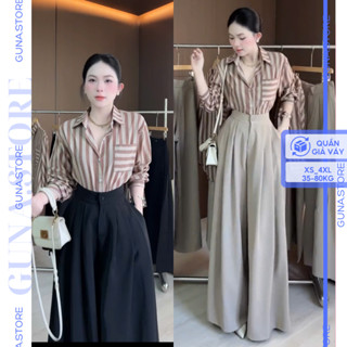   36-80kg Quần Giả Váy Big size Nữ Dáng Dài Gen Eo Tôn Dáng .GUNASTORE 