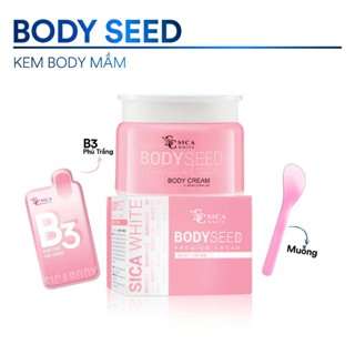 Kem Sica White - Body Mầm + kèm gói Ủ Trắng B3