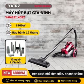 Máy hút bụi Yangzi XC87 công suất lớn 1400W lực hút 17kPa hút sạch bụi bẩn trên mọi địa hình