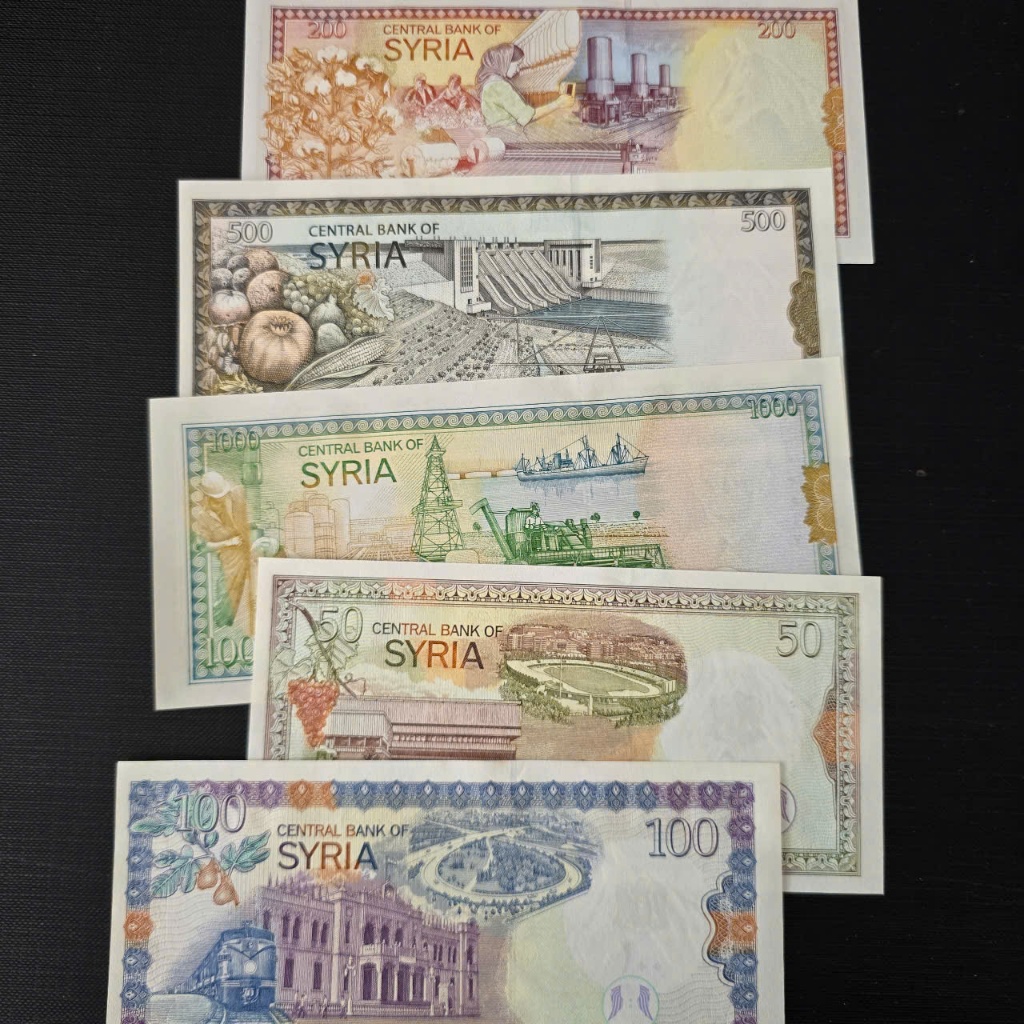 Set 5 Tờ Xưa Syria - Thích hợp sưu tầm, Trưng bày