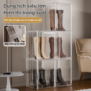 Nhựa trong suốt hộp Acrylic hộp mica hộp đựng giày túi xách mỹ phẩm hộp trưng bày mô hình búp bê