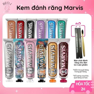 [CHÍNH HÃNG Ý] Kem Đánh Răng Marvis cao cấp [ĐỦ MÙI] Marvis 85ml - Beoi Mart