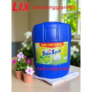  Nước rửa chén Lix Siêu Sạch hương chanh 20kg 