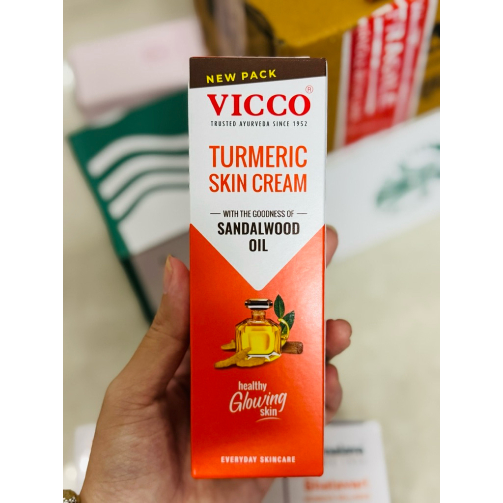 [SẴN HCM] KEM NGHỆ VICCO TUMERIC ẤN ĐỘ[HSD:04/2028]