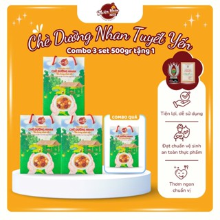  Combo 3 Gói Chè Dưỡng Nhan  Tặng 1 Set Chè Dưỡng Nhan Cùng Loại  
