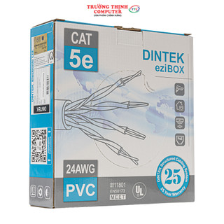 Cáp mạng DINTEK CAT 5E  UTP 100m chính hãng , giá tốt