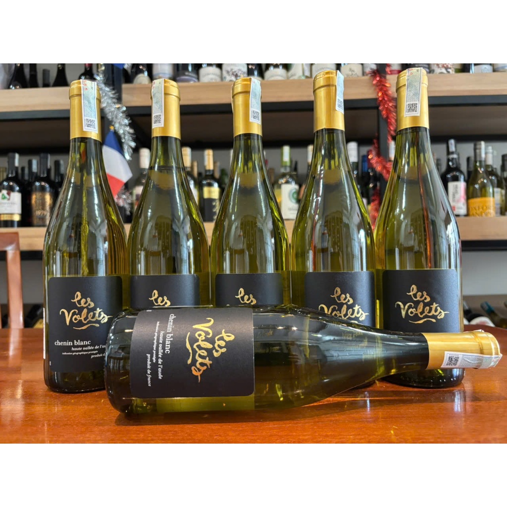 [Nhập khẩu nguyên chai] Rượu vang Pháp Les Volets Chenin Blanc 750ml 13%