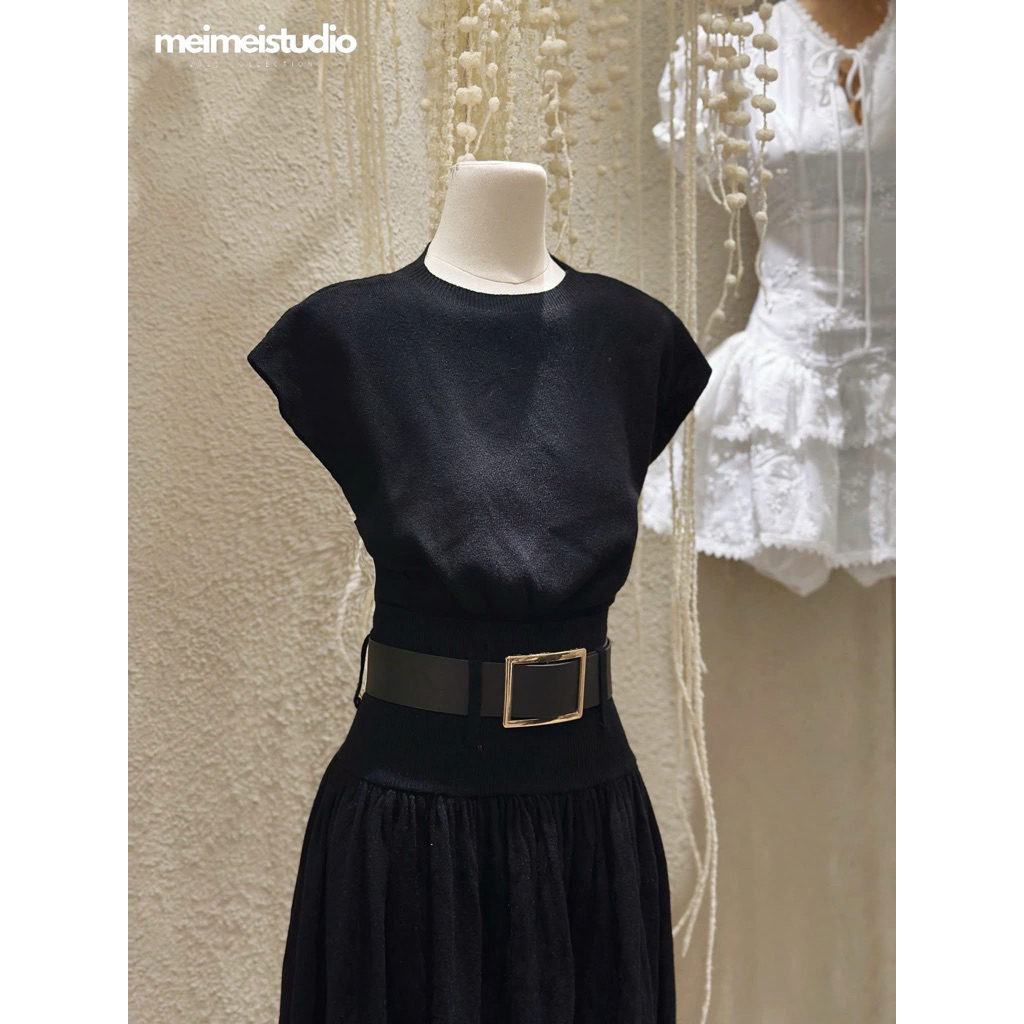 đầm kèm belt meimei