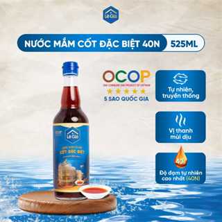 [Ocop 5 sao] Nước mắm truyền thống Lê Gia Cốt đặc biệt 525 ml